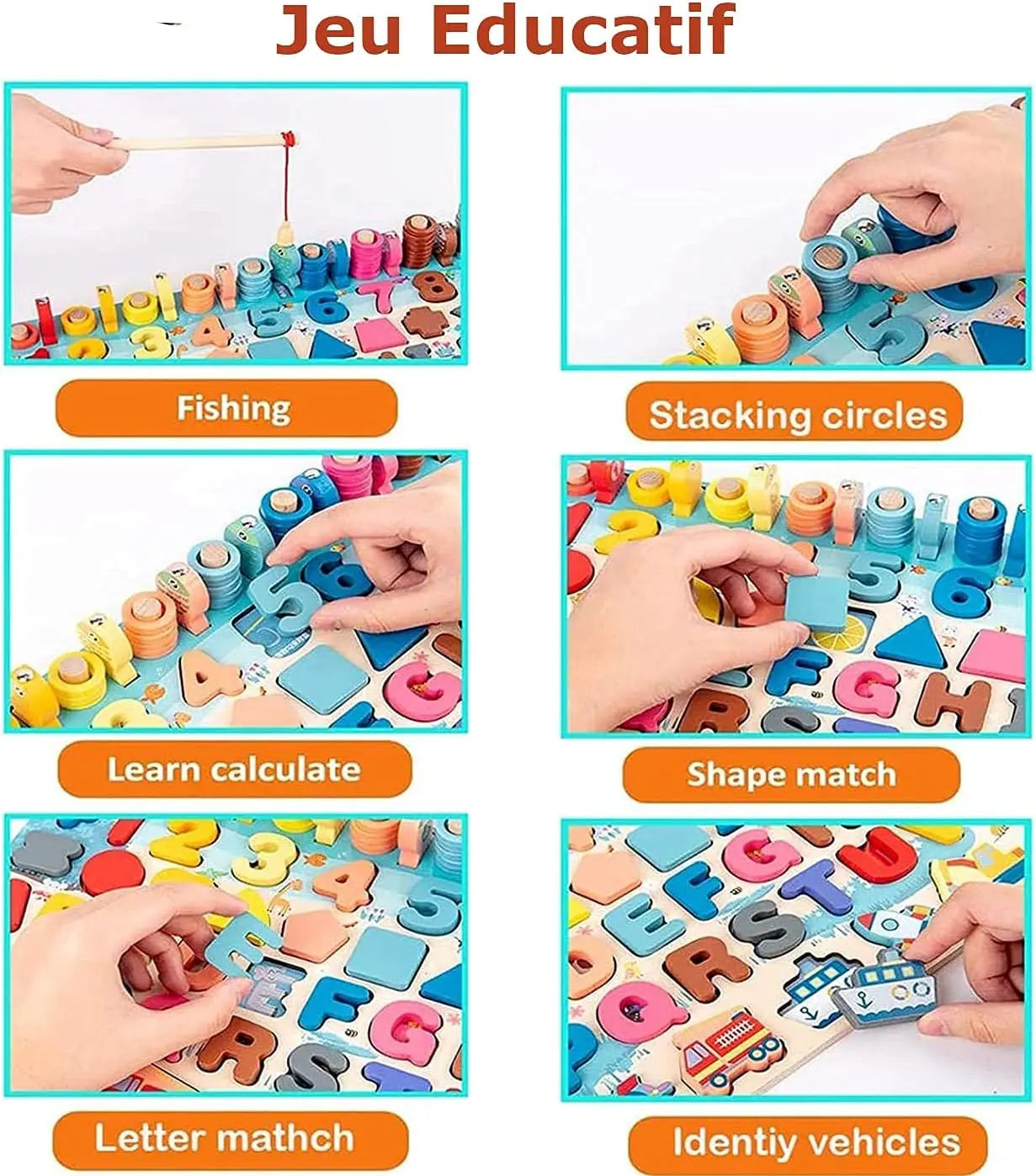 Montessori Educational Wooden Toy