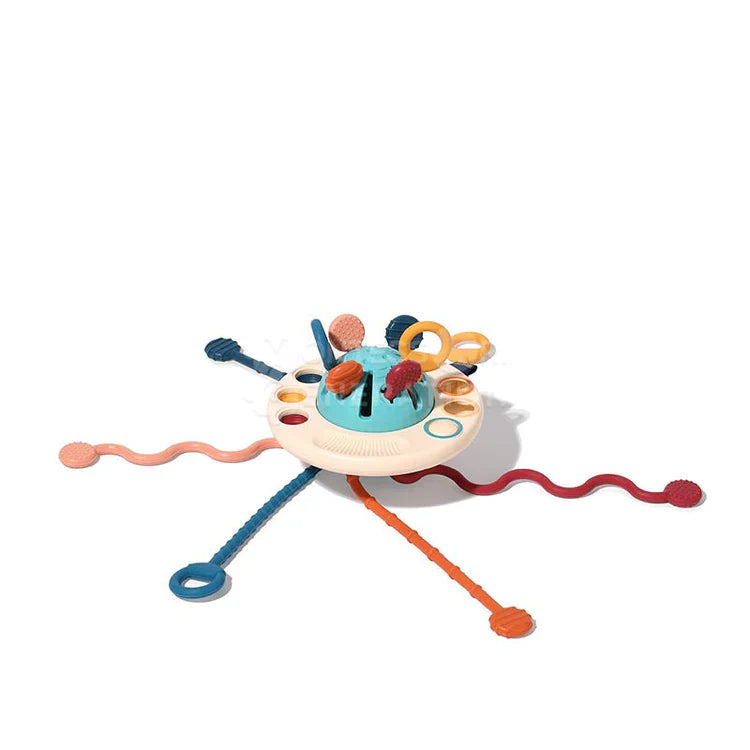 Montessori™ Silikon Çekme Oyuncak - Montessori